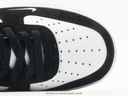 Nike Air Force 1 Low Black White Stüssy Collab Sneaker view 8