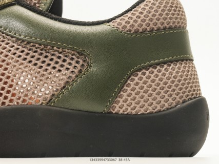 Prada Trainer Low Olive Green Mesh Sneaker 1:1 UA Rep view 7