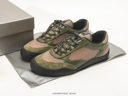 Prada Trainer Low Olive Green Mesh Sneaker 1:1 UA Rep view 9