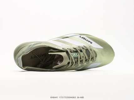 Adidas Adizero Adios PRO 4M Carbon Green White Running Shoe view 3