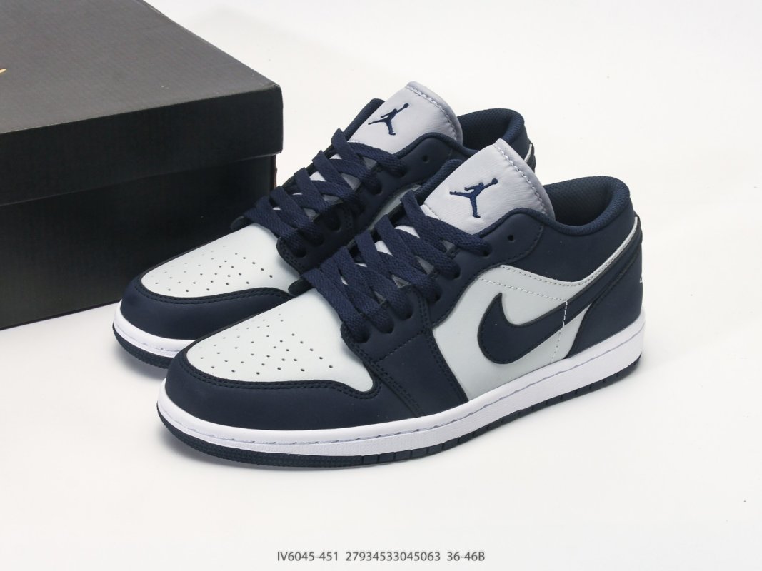 Jordan Air Jordan 1 Low Obsidian White (IV6045-451) view