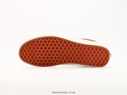 Vans Sk8-Low Reissue S Cream Coral Canvas Sneaker view 4