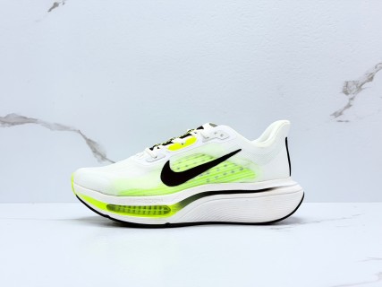 Nike Pegasus Plus 2 White Neon Yellow Black Running Shoe view 2
