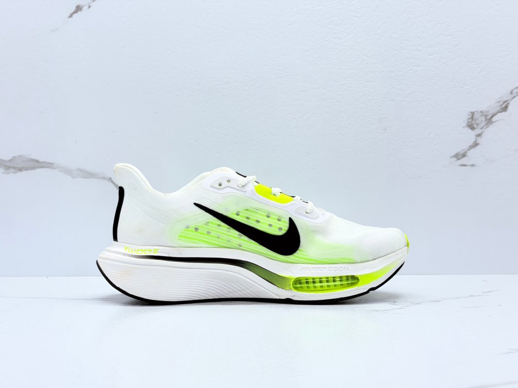Nike Pegasus Plus 2 White Neon Yellow Black Running Shoe view