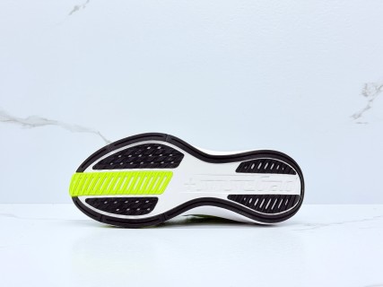Nike Pegasus Plus 2 White Neon Yellow Black Running Shoe view 5