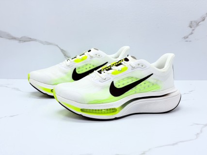 Nike Pegasus Plus 2 White Neon Yellow Black Running Shoe view 7