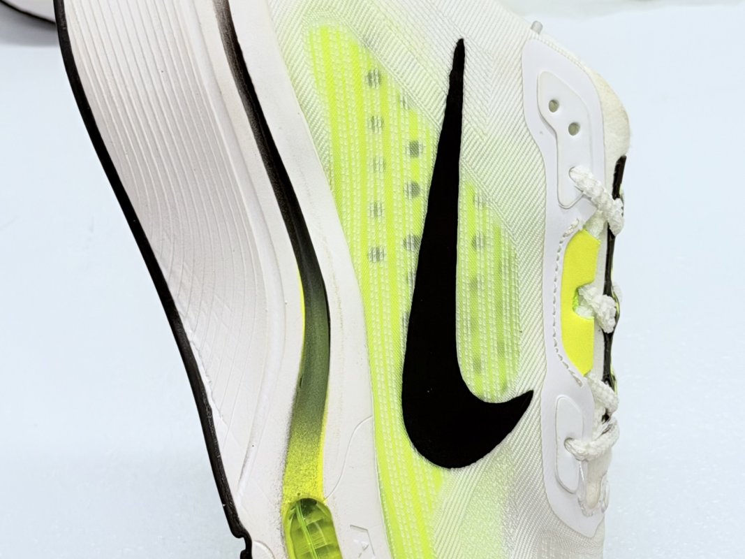 Nike Pegasus Plus 2 White Neon Yellow Black Running Shoe view