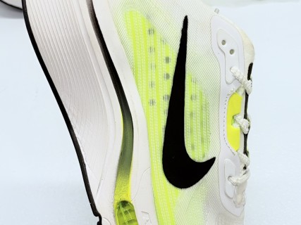 Nike Pegasus Plus 2 White Neon Yellow Black Running Shoe view 8
