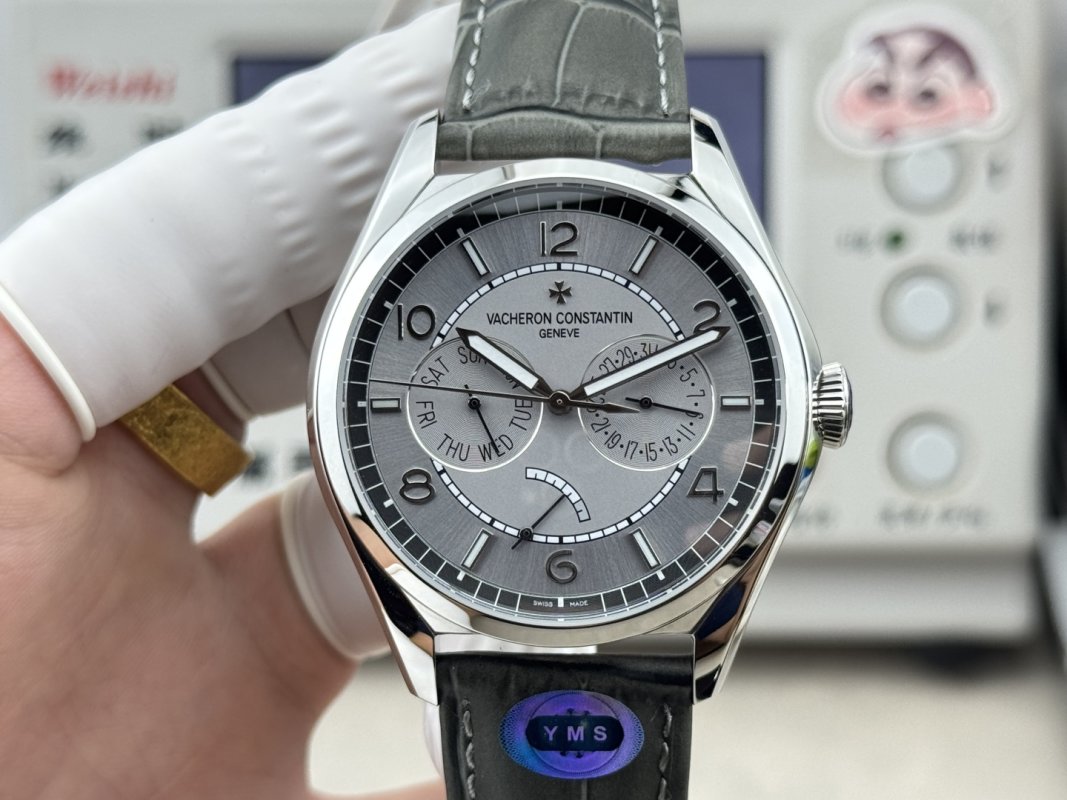 Vacheron Constantin Fiftysix Chronograph Grey Dial Replica view