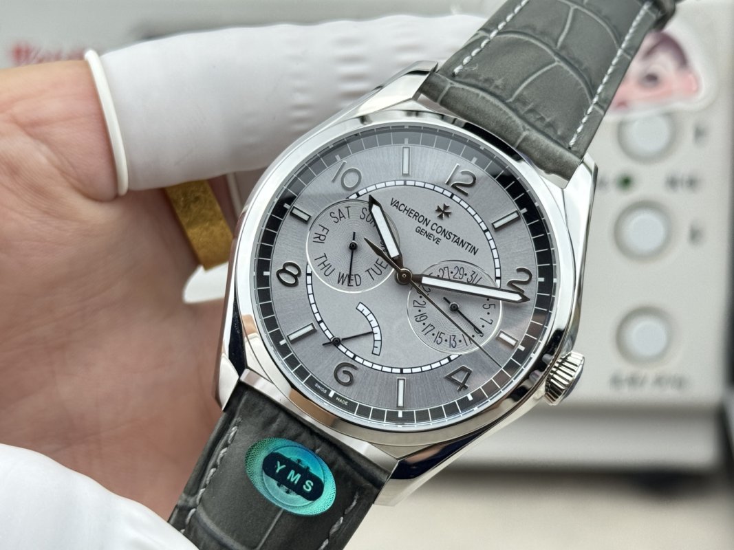 Vacheron Constantin Fiftysix Chronograph Grey Dial Replica view