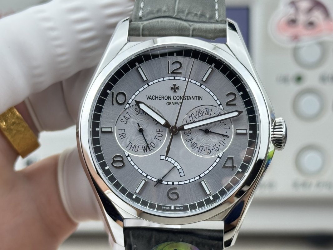 Vacheron Constantin Fiftysix Chronograph Grey Dial Replica view
