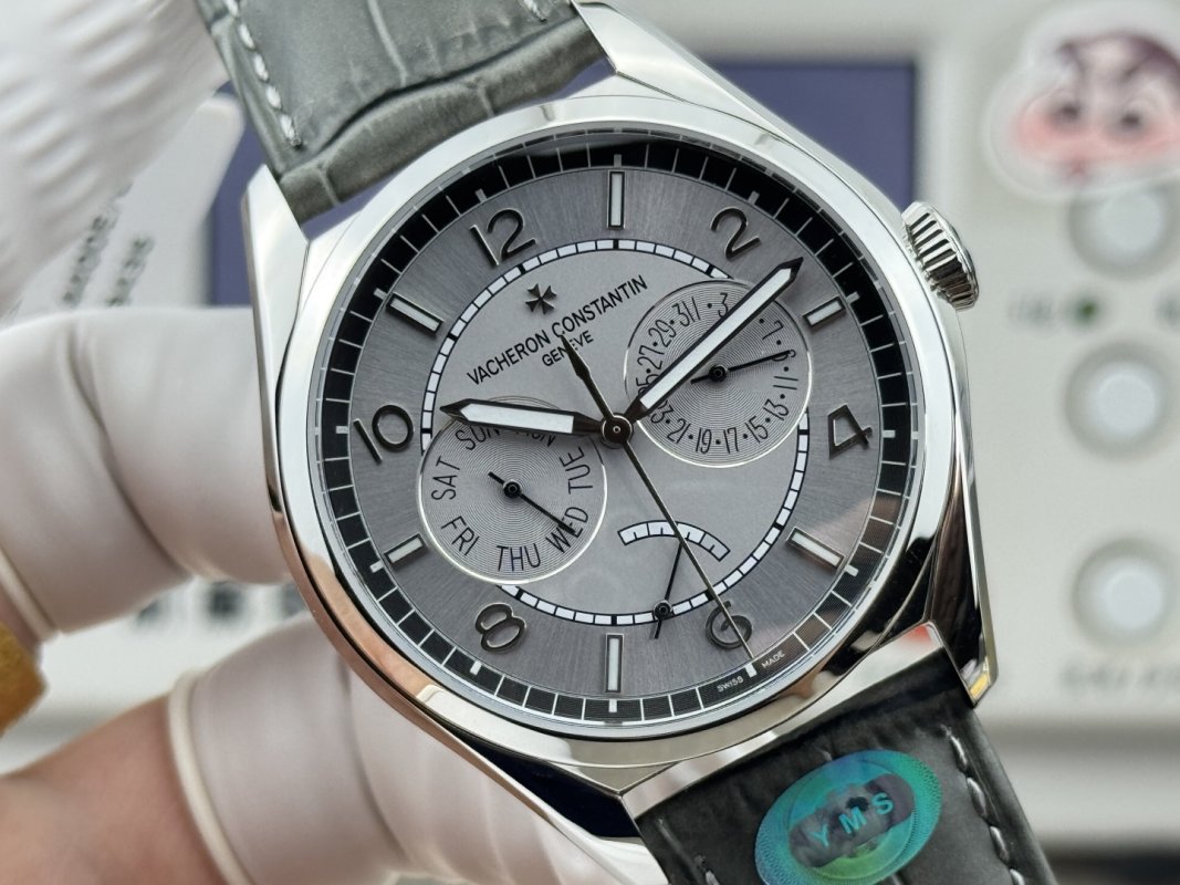 Vacheron Constantin Fiftysix Chronograph Grey Dial Replica view