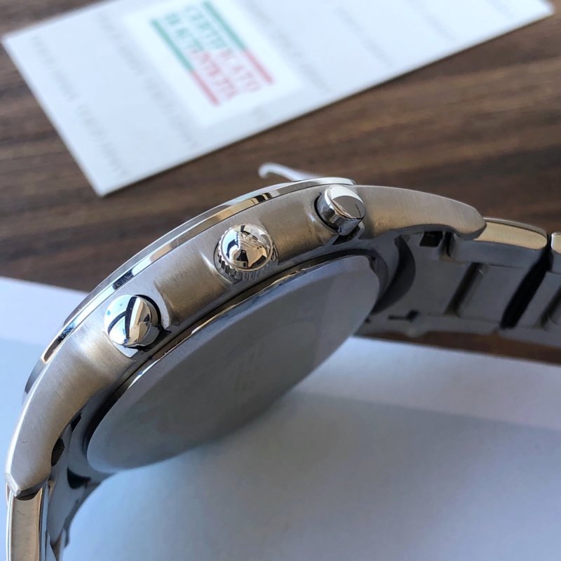 Emporio Armani AR2447 Steel Chronograph Watch 40mm view