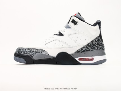 Jordan Son of Mars Low White Black Cement Replica Basketball Shoe