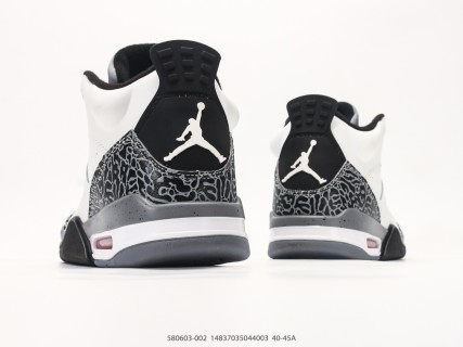 Jordan Son of Mars Low White Black Cement Replica Basketball Shoe view 6