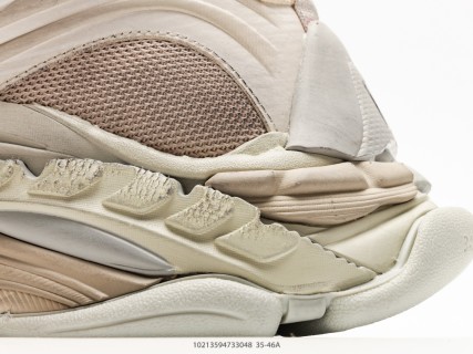 Balenciaga Triple S 2 Cream White Low-Top Dad Sneaker view 7