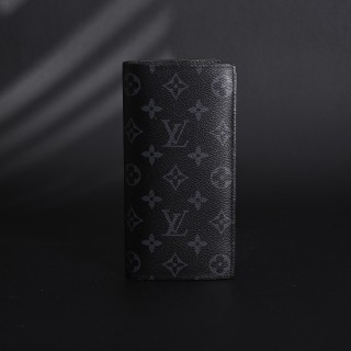 Louis Vuitton Brazza Monogram Eclipse Black Bifold Wallet view 5