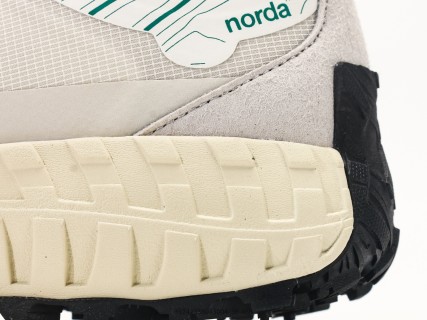 NORDA 001 Cream Teal Low Trail Running Shoe view 7
