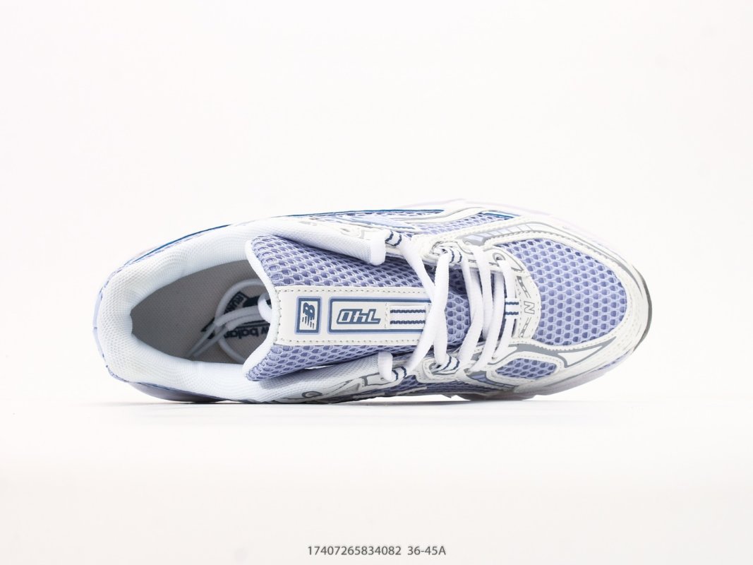 New Balance 740 White Blue Running Shoe view