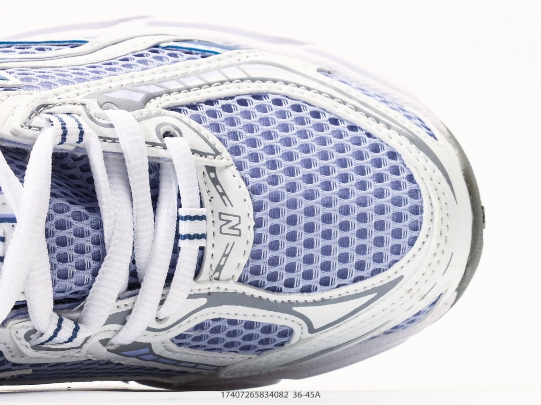 New Balance 740 White Blue Running Shoe view