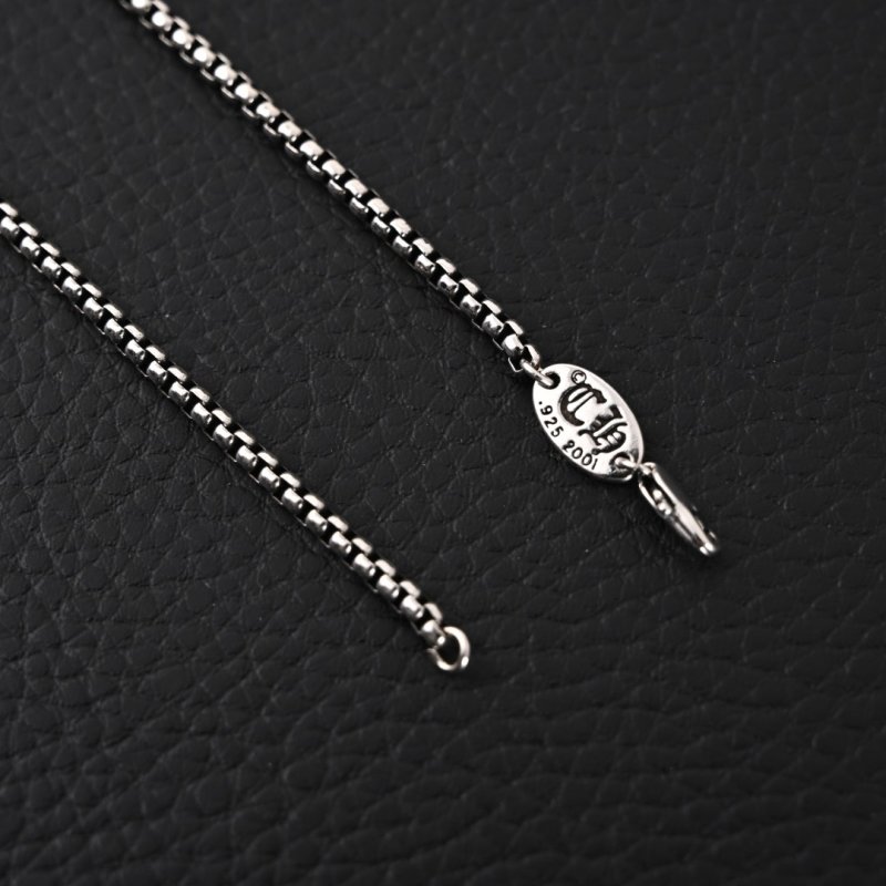 Chrome Hearts Classic Cross Pendant Necklace Silver view
