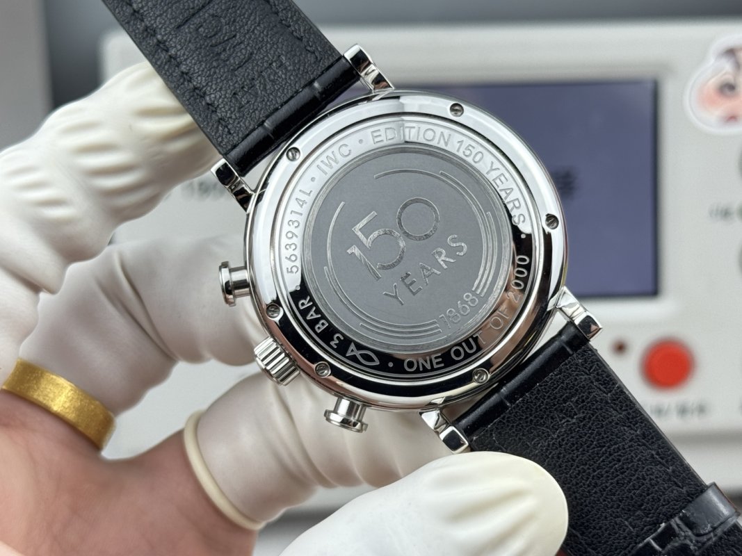 IWC Portofino Chronograph 42mm White Dial Rep view