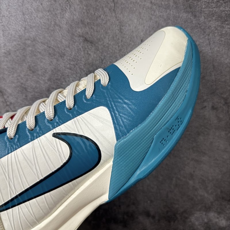Nike Zoom Kobe V Protro Blue White Basketball Shoe view