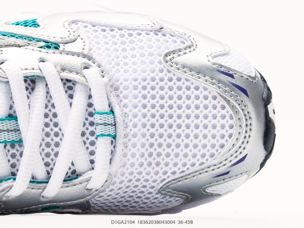 Mizuno Wave Rider 10 White Teal Purple Low-Top Running Shoe view