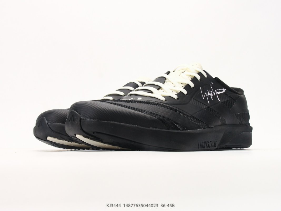 Adidas Y-3 Adizero RC6 Black White Replica Sneaker view