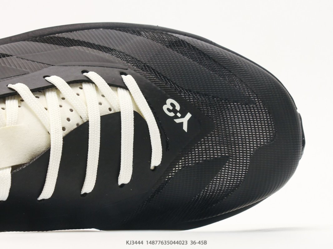 Adidas Y-3 Adizero RC6 Black White Replica Sneaker view