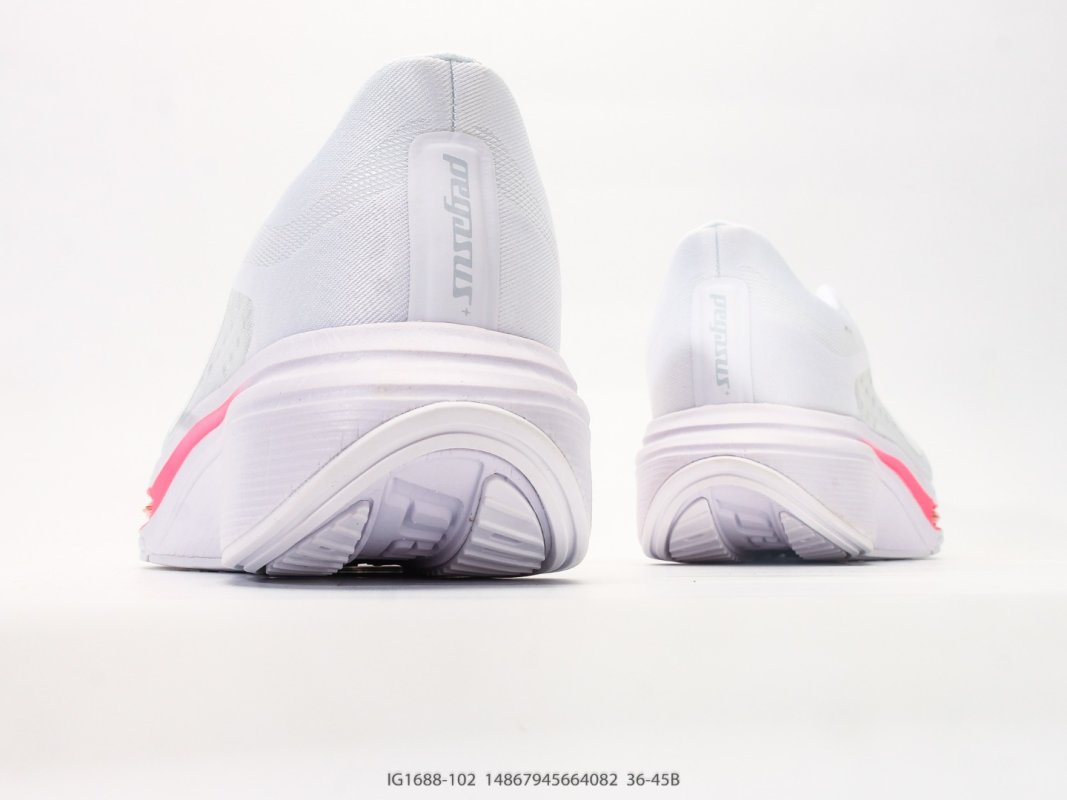 Nike Air Zoom Pegasus Plus 2 White Pink Running Shoe view
