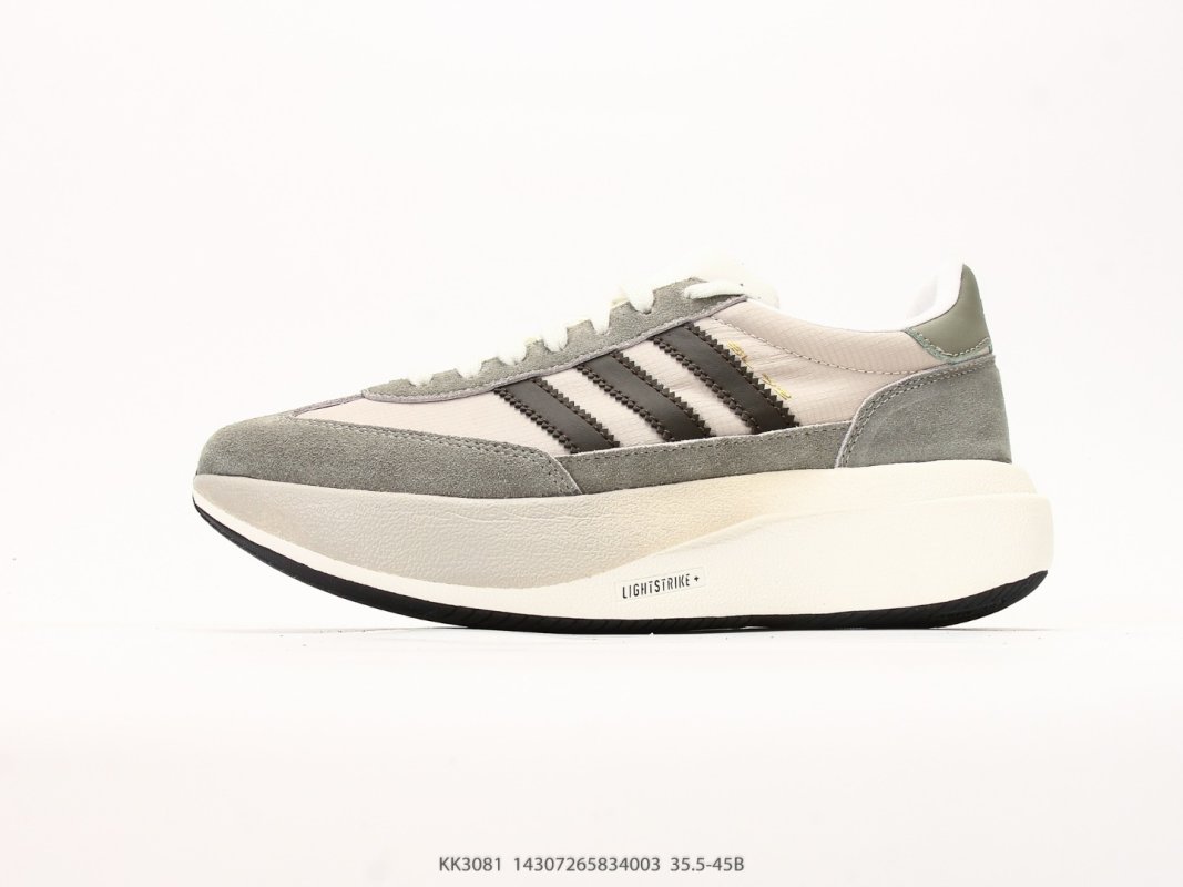 Adidas Adizero Shift Orange Navy Cream Platform Sneaker view
