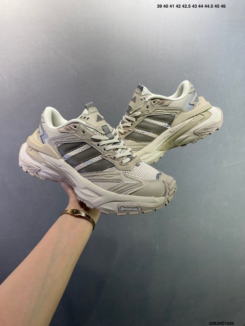 Adidas Adistar Gaelle Cream Black Low-Top Dad Shoe view