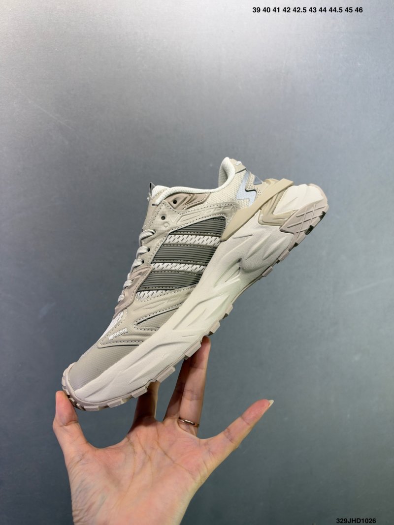 Adidas Adistar Gaelle Cream Black Low-Top Dad Shoe view