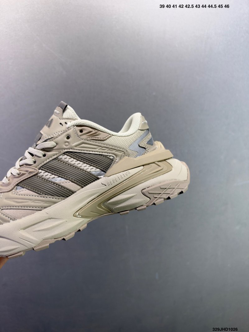 Adidas Adistar Gaelle Cream Black Low-Top Dad Shoe view