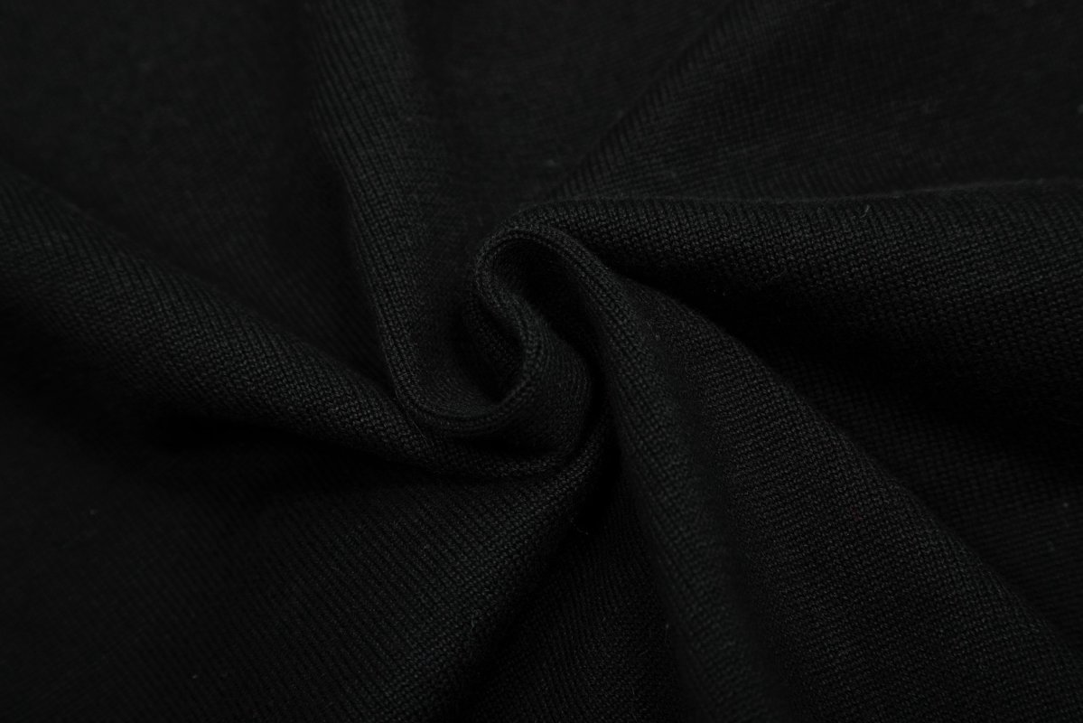 Ralph Lauren Pima Cotton Black Knit Collar Cardigan view