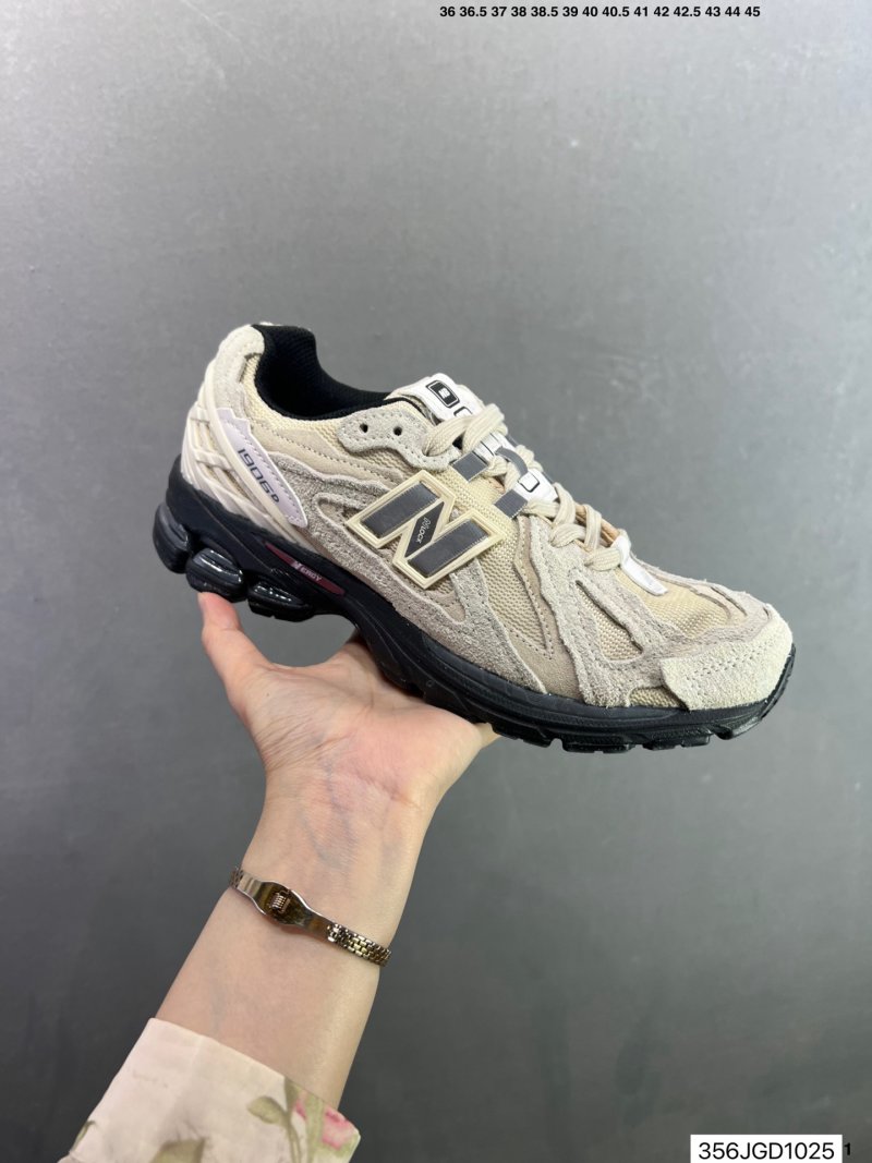 New Balance M1906A Low Deconstructed Vintage Dad Sneaker Beige Black view