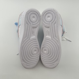 Nike Air Force 1 '07 Low White Blue Pink UA Replica view 6