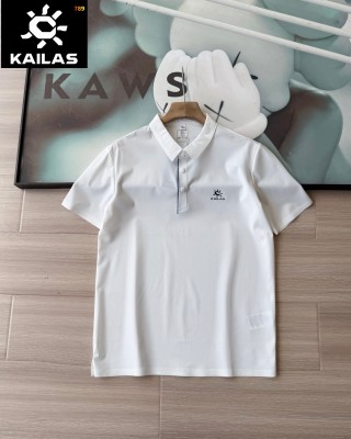 Kailas Summer 2026 Men's Moisture-Wicking Polo Shirt - White