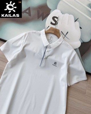 Kailas Summer 2026 Men's Moisture-Wicking Polo Shirt - White view 6