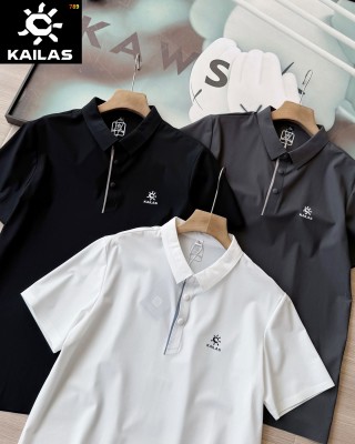 Kailas Summer 2026 Men's Moisture-Wicking Polo Shirt - White view 9