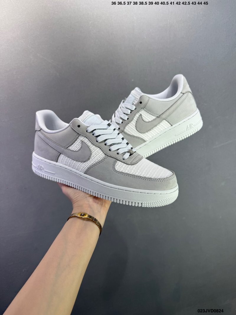 Nike Air Force 1 '07 Low White Grey UA Replica