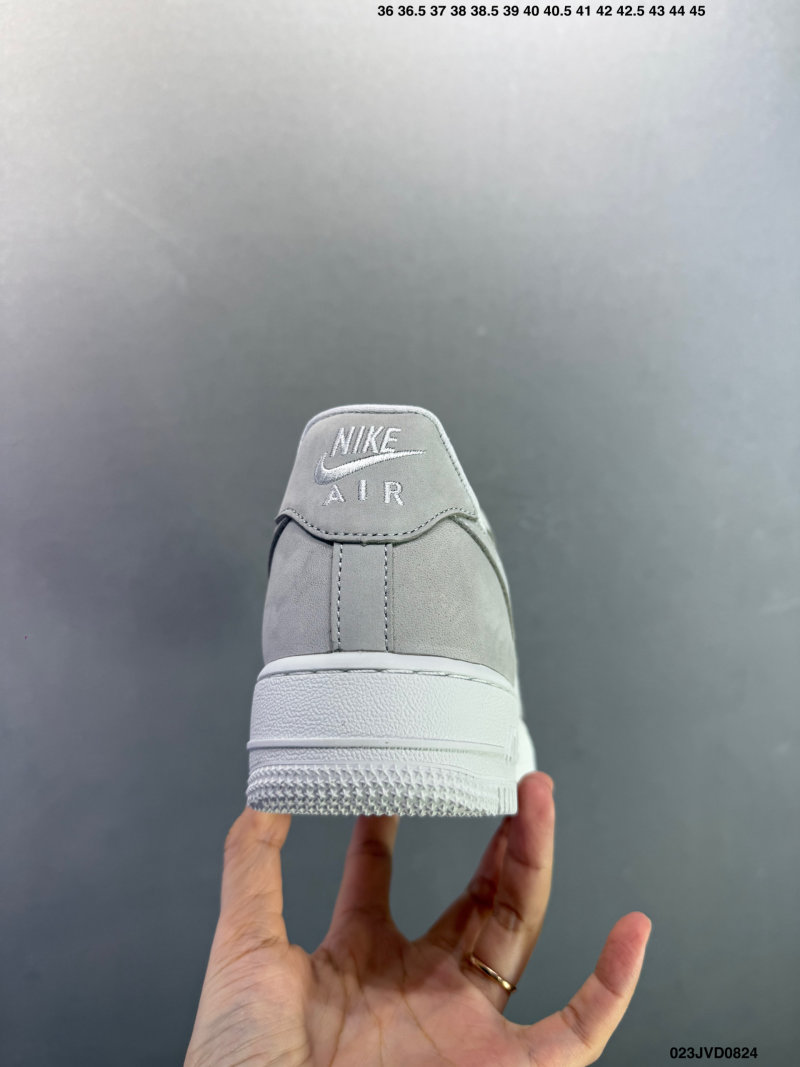 Nike Air Force 1 '07 Low White Grey UA Replica view