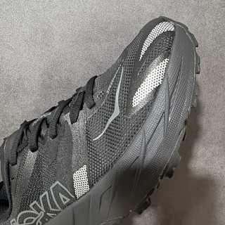 HOKA Speedgoat 7 Low Trail Running Shoe Black view 9