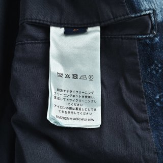 Louis Vuitton Monogram Checkerboard Denim Jacket Blue view 13