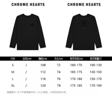 Chrome Hearts Cross Flocked Long Sleeve T-Shirt Black view 13