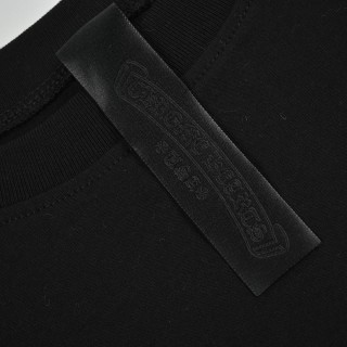 Chrome Hearts Cross Flocked Long Sleeve T-Shirt Black view 10