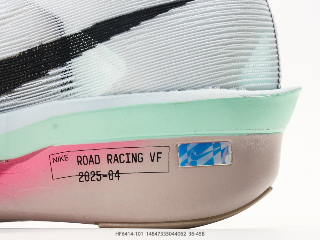 Nike ZoomX Vaporfly NEXT% 4.0 White Black Mint Pink view