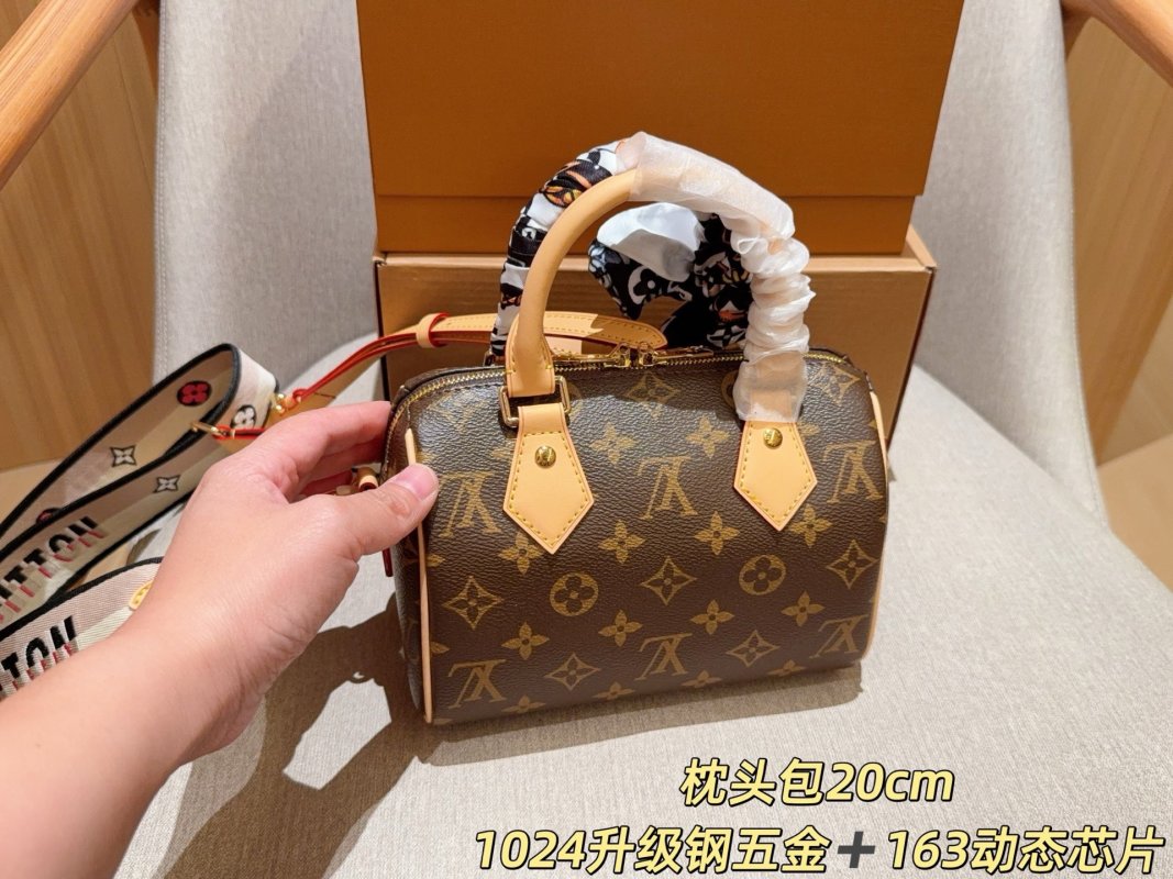 Louis Vuitton Speedy 20 Monogram Canvas Handbag Replica view