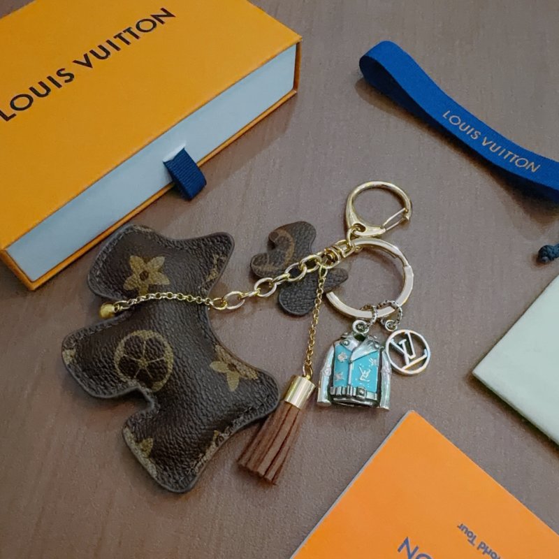 LV Monogram Canvas Keychain Charm - Anger Forest Series view
